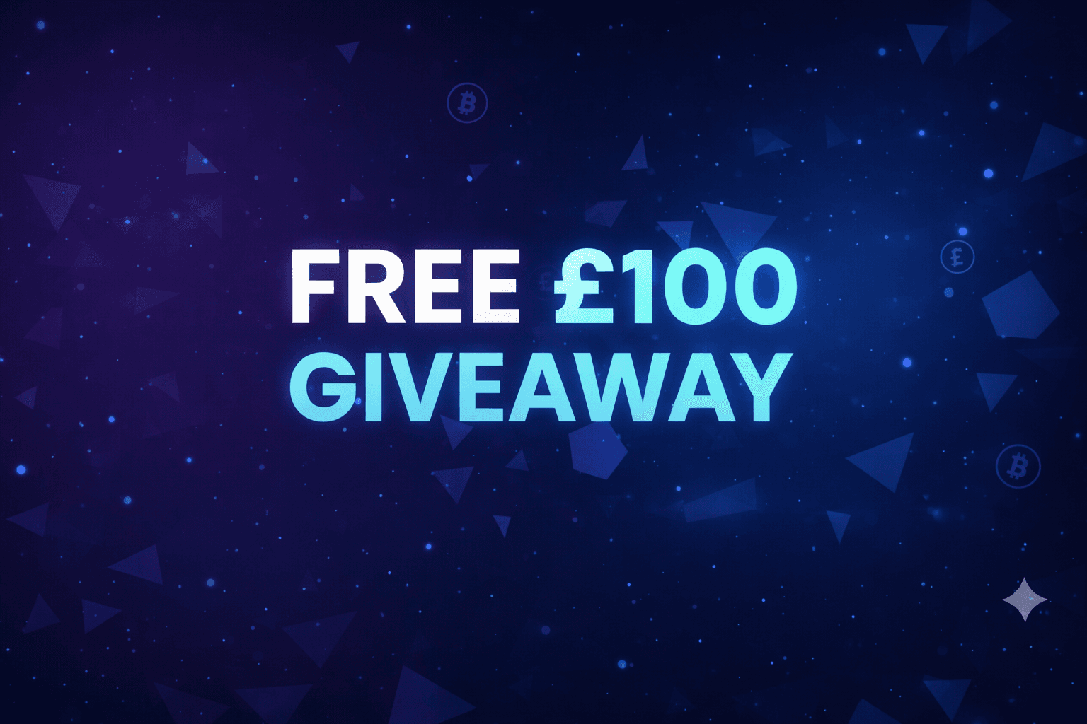 We’re Live! Win £100 in Our First Ever Draw
